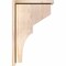 Ekena Millwork Monterey Smooth Corbel w/Backplate, Douglas Fir, 7 1/2"W x 14"D x 22"H COR08X14X22MON01SDF - alternate 4